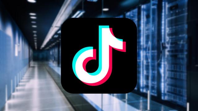 Fotomontaje con el logo de TikTok
