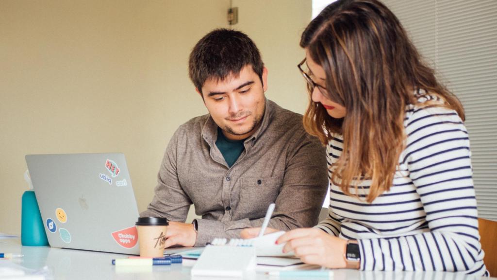 Asier G. Morato y Patricia Bedoya, los cofundadores de Cori.