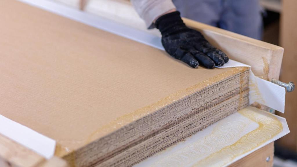 Proceso de fabricación del cartón alveolar