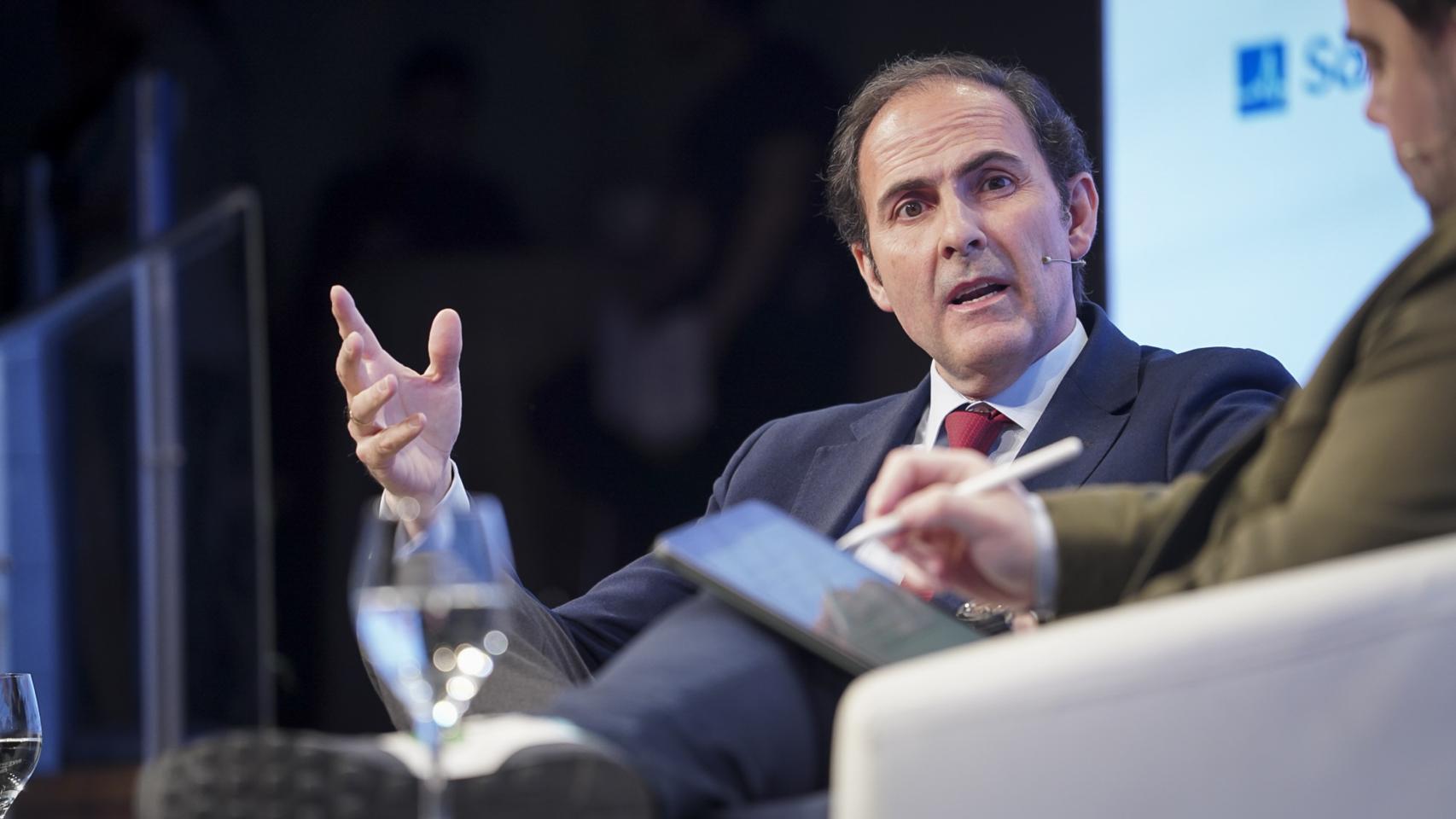 Javier Sánchez-Prieto, presidente de Iberia , en la segunda jornada del 'Wake Up, Spain!'.