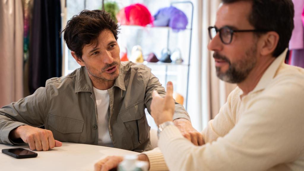 Andrés Velencoso y Alex Miralles en la presentación de la nueva colección de OOTO