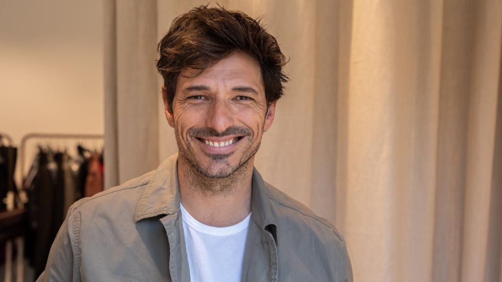 Andrés Velencoso  en la presentación de la nueva colección de OOTO