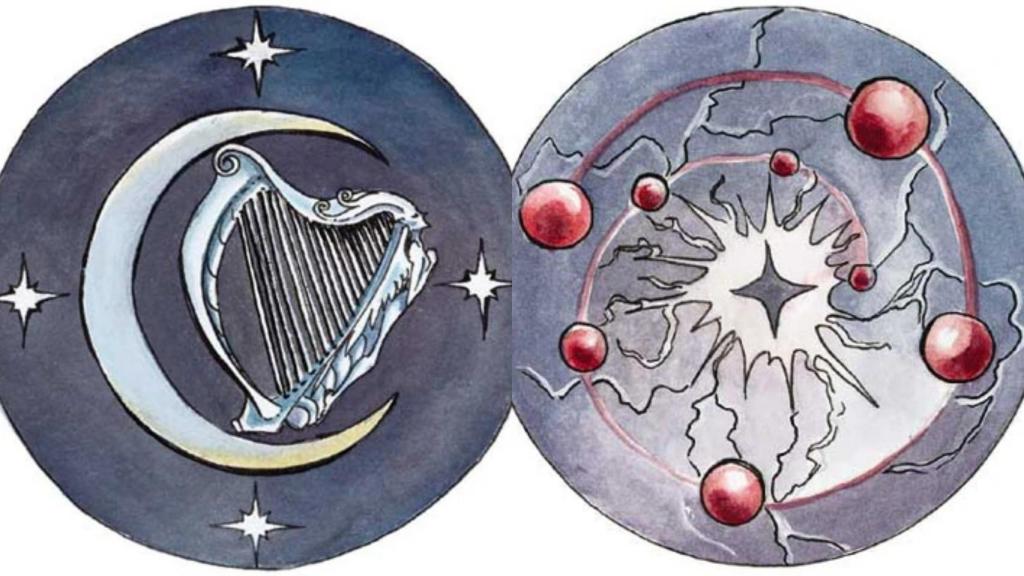 Las facciones de los Arpistas y los Magos Rojos de Thay.