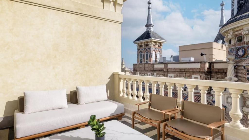 Terrazas de una de las suites.