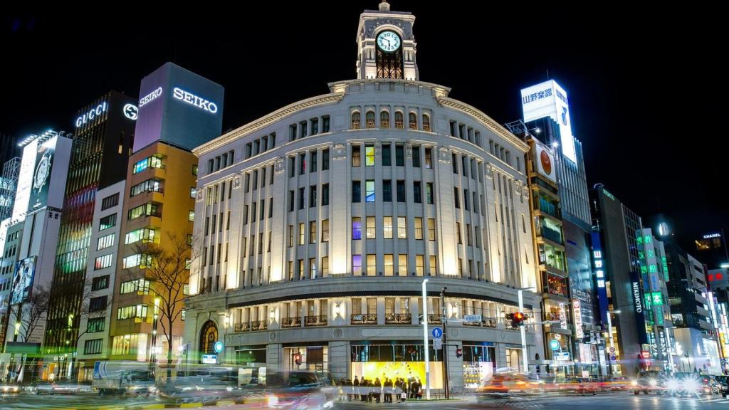Ginza.