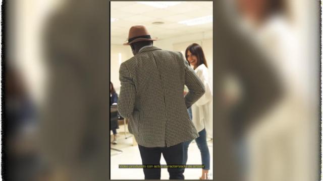 Un momento del vídeo de Brilla Torrevieja.