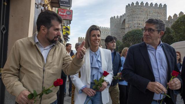 Luis Tudanca en Ávila