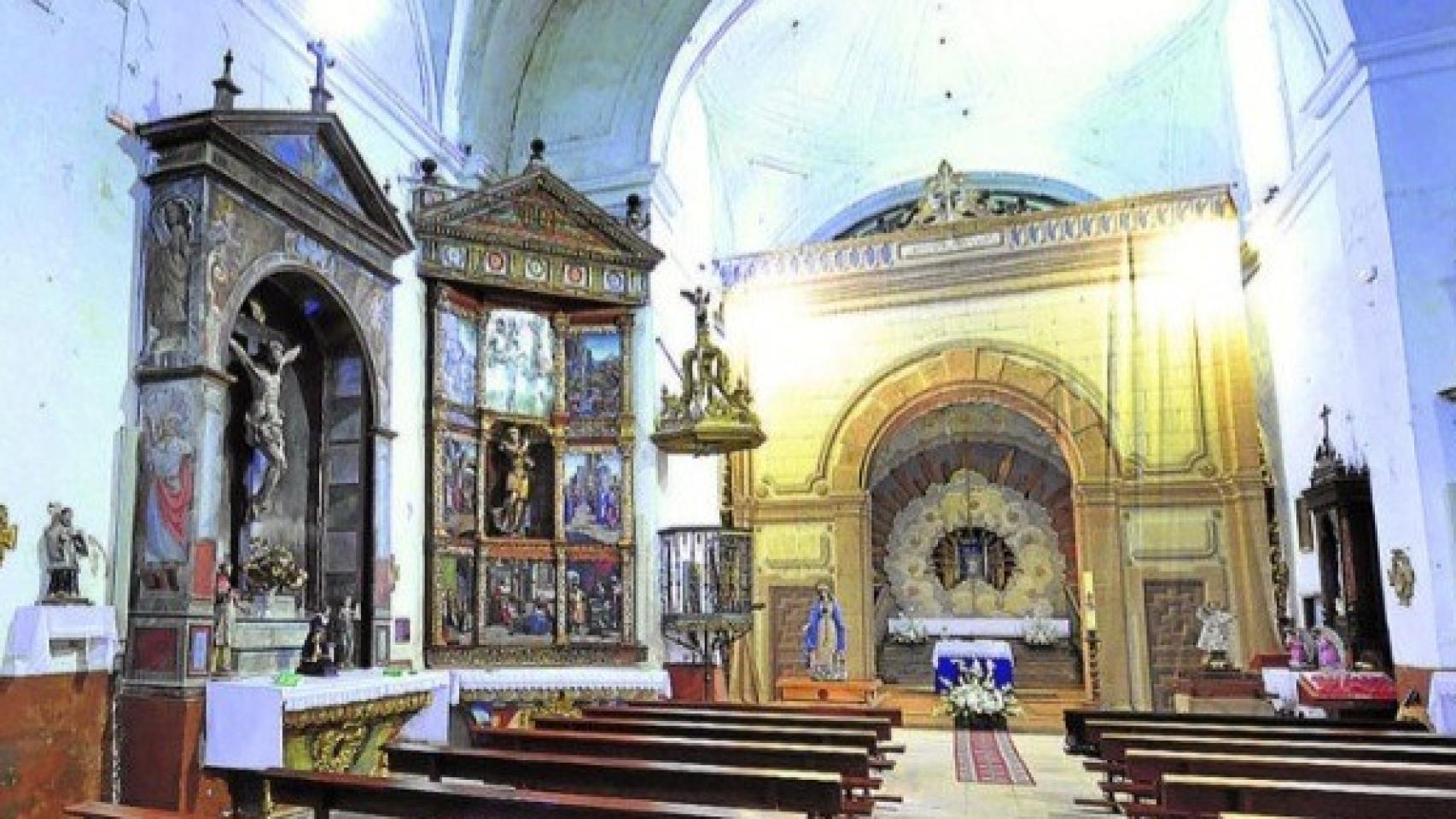 El trampantojo de Semana Santa en la Iglesia de Ventosa