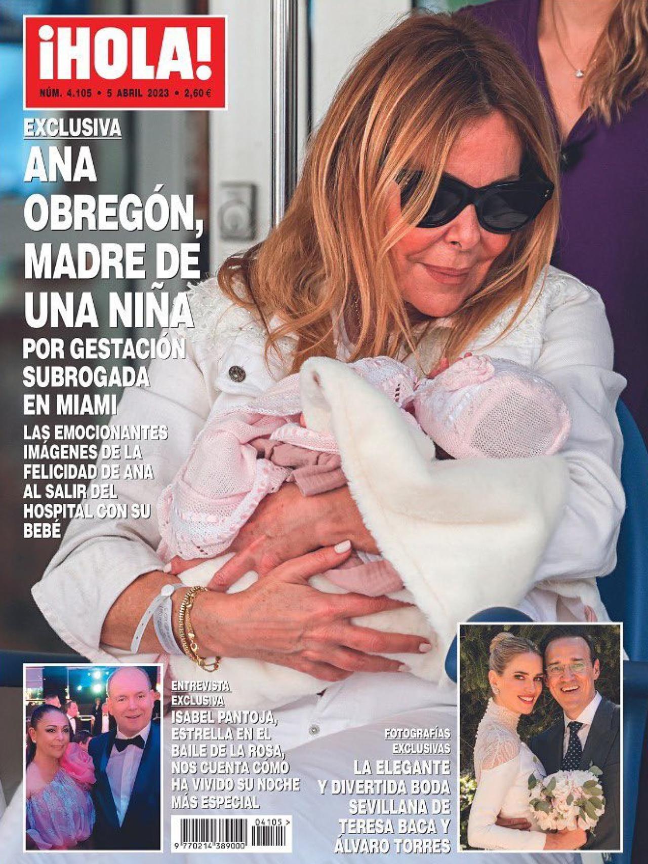 Portada de la revista '¡HOLA!'