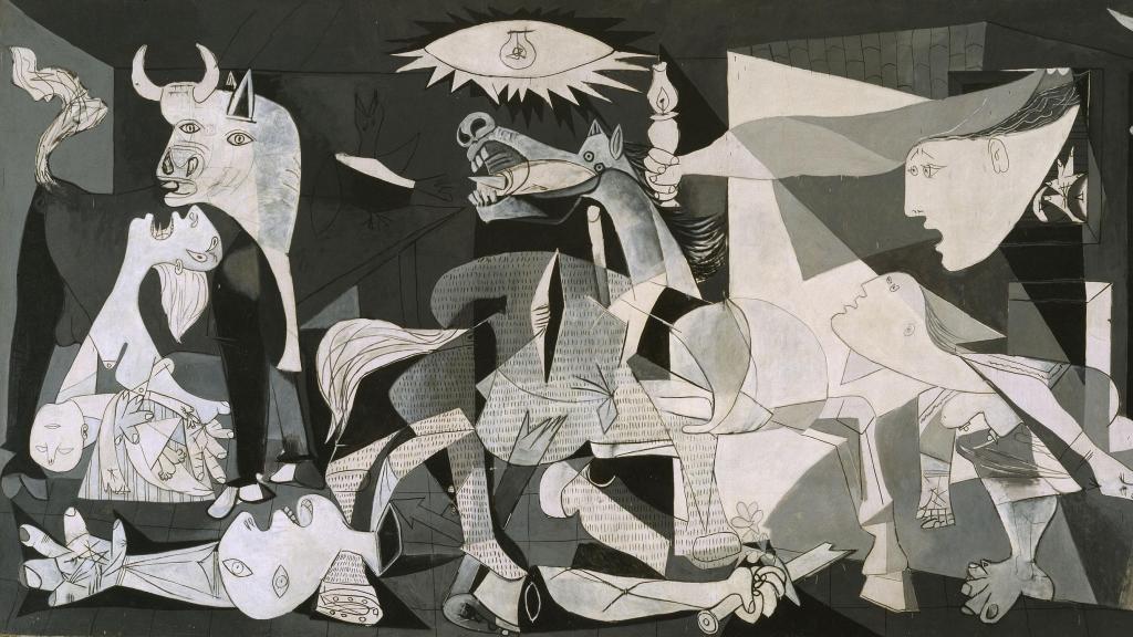 'Guernica', 1937 (detalle). Museo Reina Sofía. © Sucesión Pablo Picasso, VEGAP, 2023