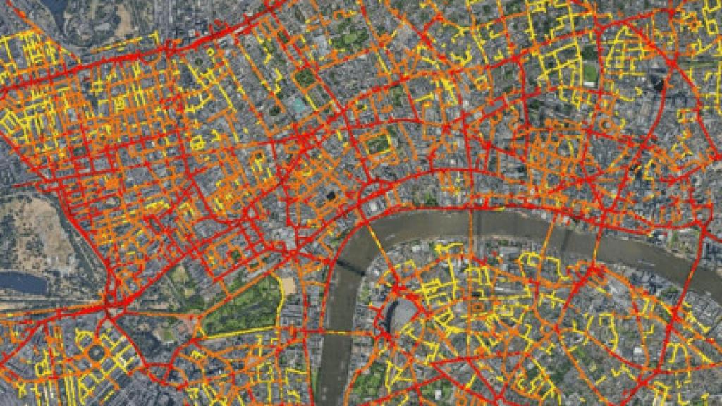 Datos como la calidad del aire en zonas urbanas