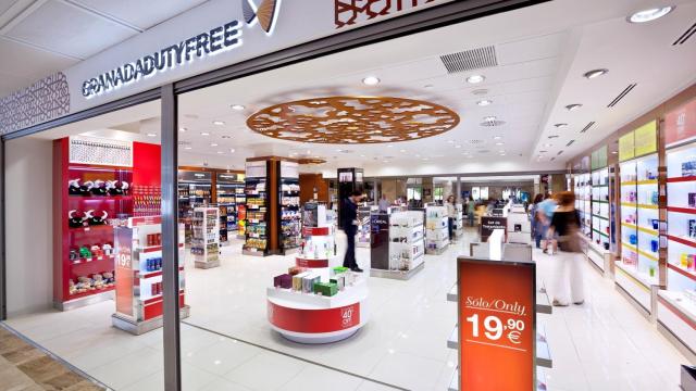 Tienda en el aeropuerto Federico García Lorca Granada-Jaén.