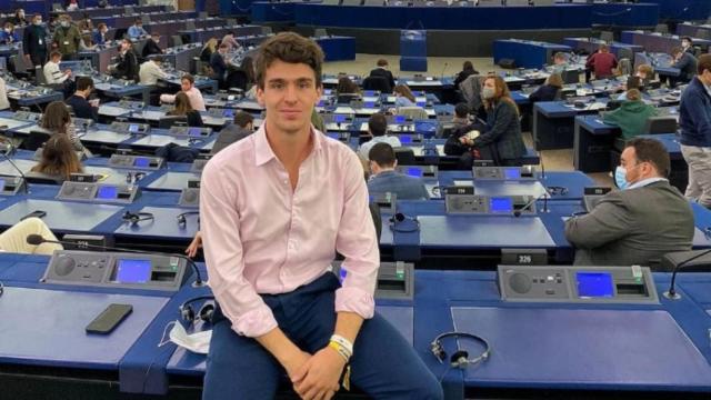 El líder de NNGG del PP en Madrid, Ignacio Dancausa.