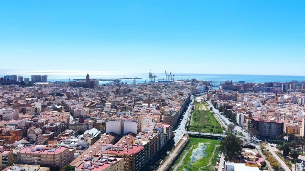 Vistas de Málaga.
