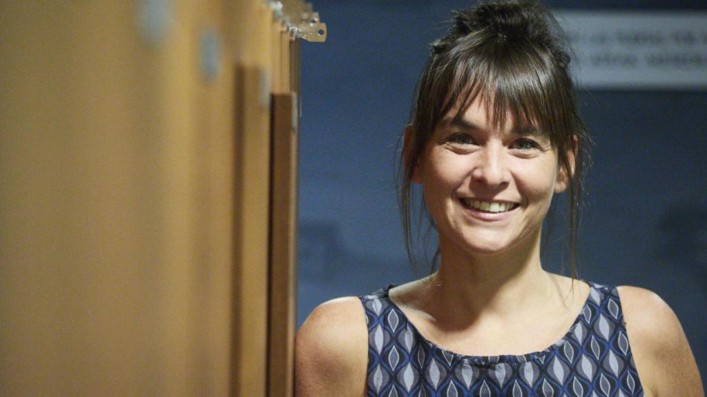 Begoña Alfaro, coordinadora de Podemos Navarra.