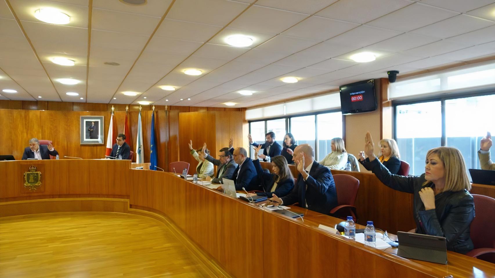 Pleno municipal.