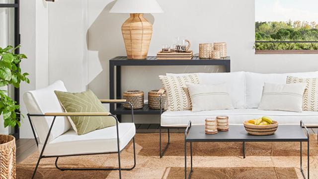 Rincón de relax en exterior