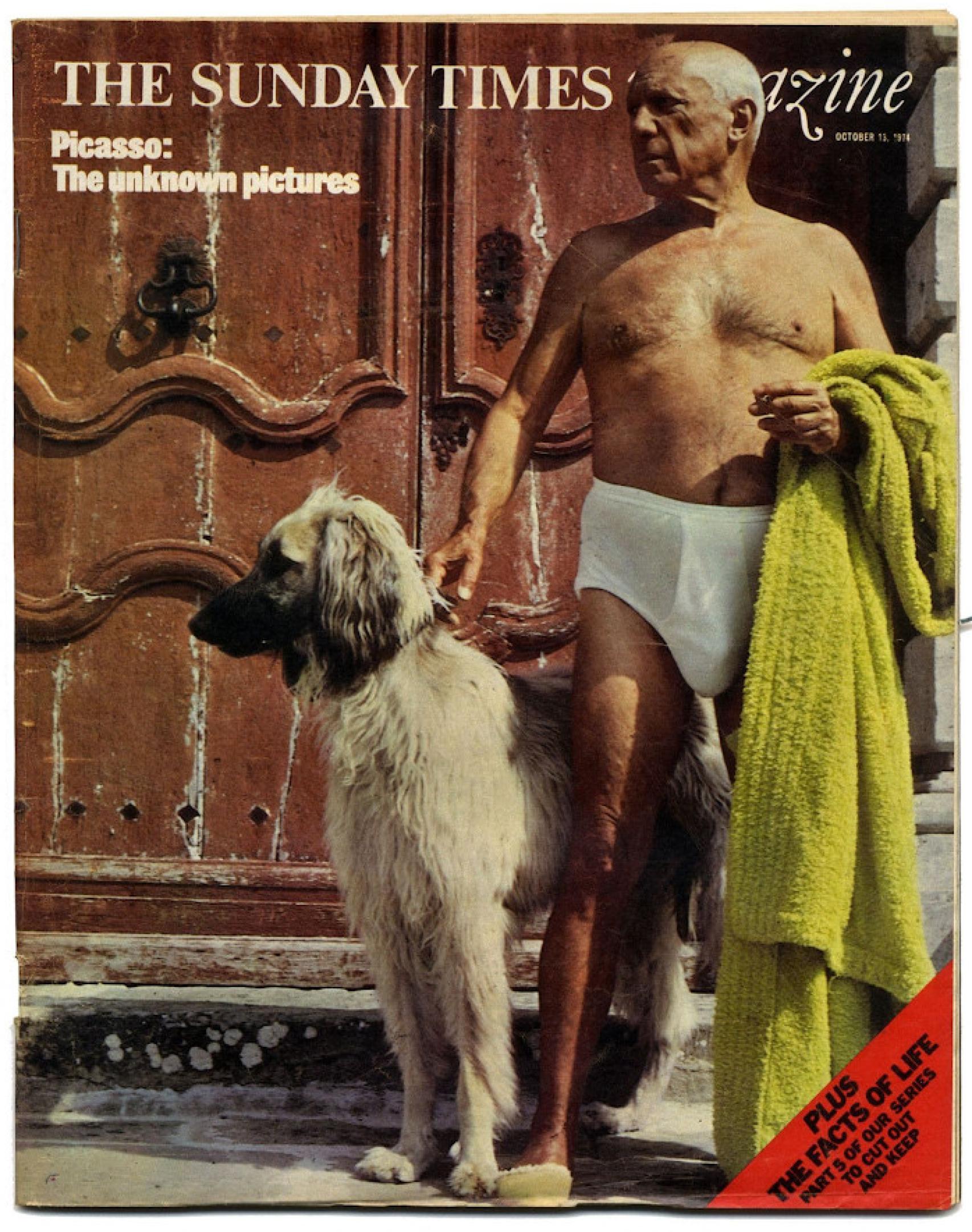 Picasso, en la portada de 'The Sunday Times'