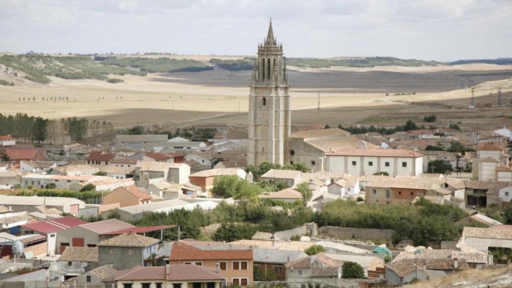 Imagen del municipio palentino de Ampudia.