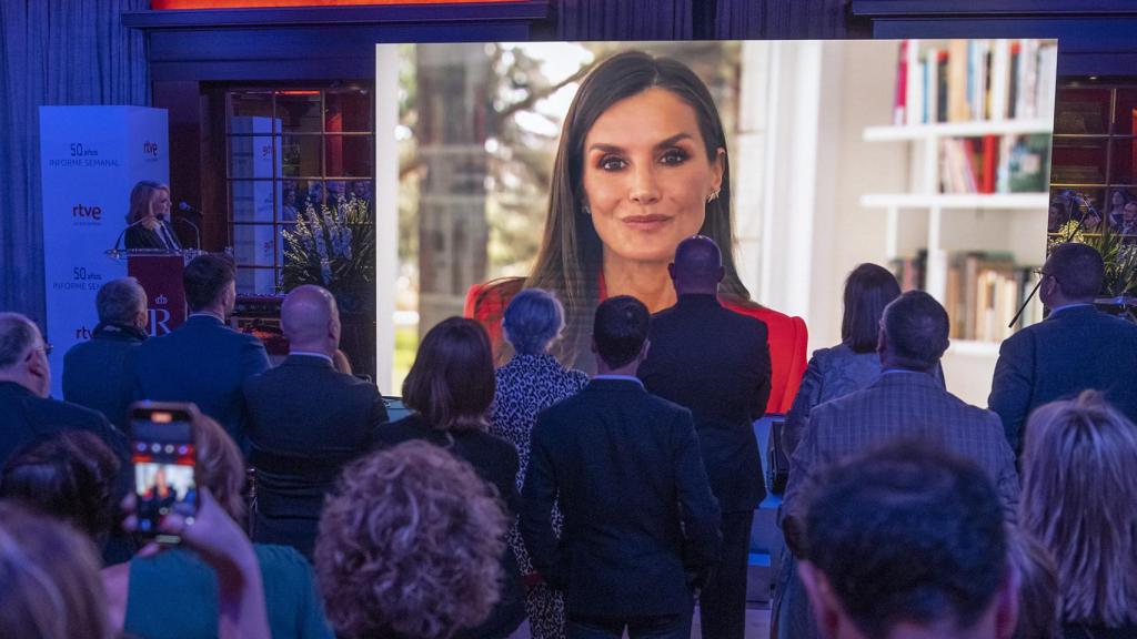 Mensaje de la Reina Letizia.