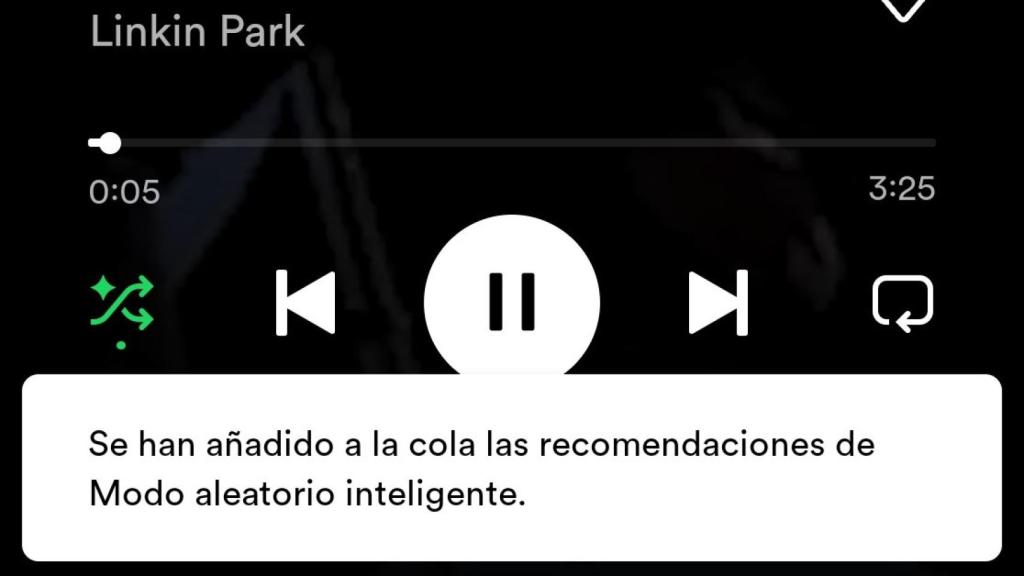 Modo  aleatorio inteligente