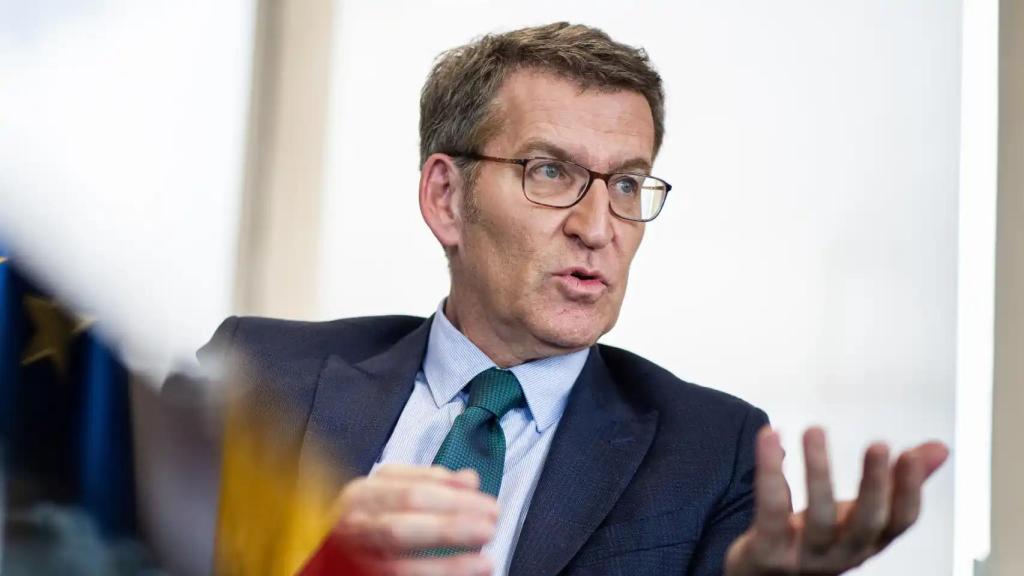 El presidente nacional del PP, Alberto Núñez Feijóo.