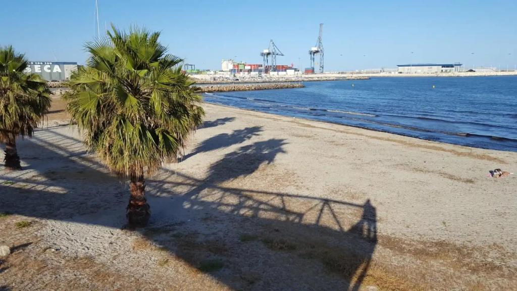 Playa de San Gabriel, en imagen de archivo.