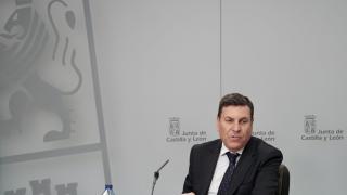 Fernández Carriedo durante la rueda de prensa posterior al Consejo de Gobierno