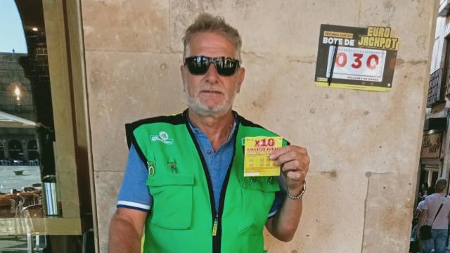 El vendedor Antonio García Lairado