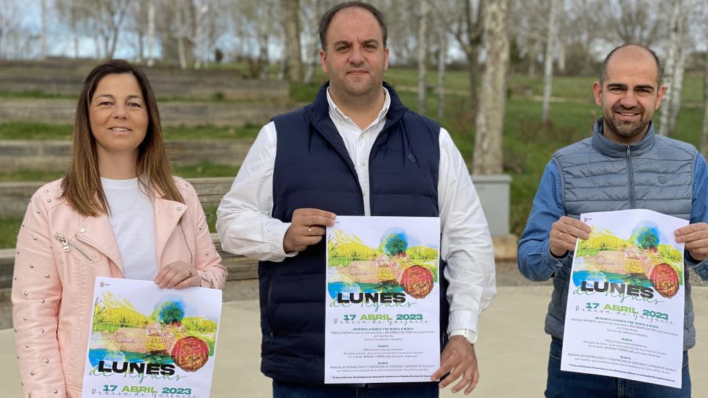 El alcalde de Guijuelo, Roberto Martín, presenta las actividades del Lunes de Aguas
