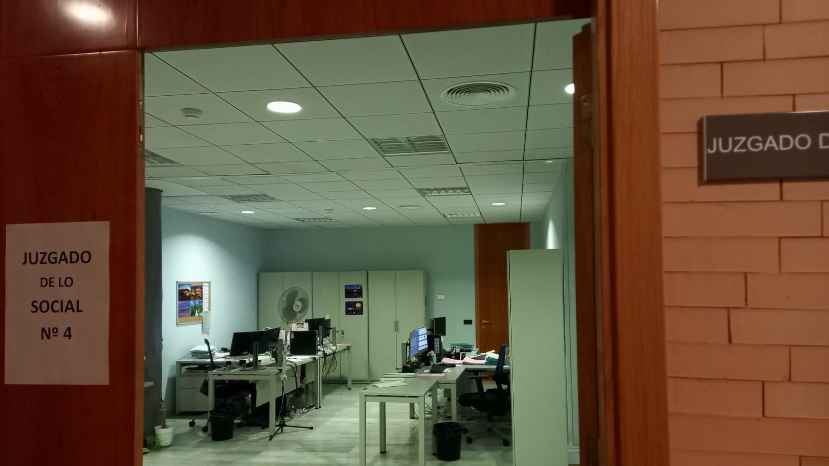 El Juzgado de lo Social número 4 de Toledo.