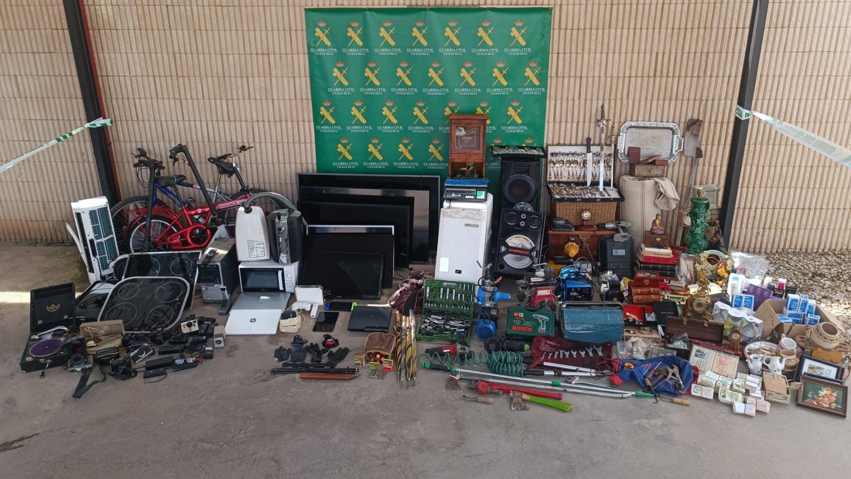 Desarticulada organización criminal dedicada a robos con fuerza en las provincias de Ciudad Real y Cuenca