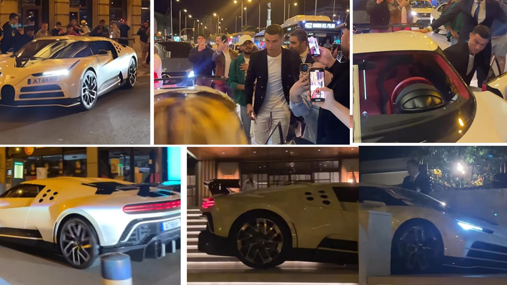 Así es el último Lamborghini de Cristiano Ronaldo con el que ha sembrado la locura en Madrid