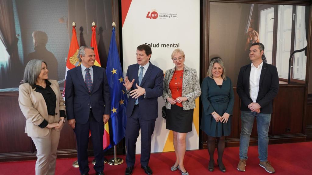Ana Isabel Castaño, Antonio Fernández Moro, Fernández Mañueco, Soraya Geijo, Tránsito Martín y Angel Lozano.