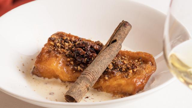 La torrija cantonesa de China Crown.