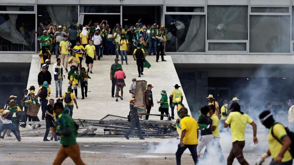 Asalto al Congreso en Brasil
