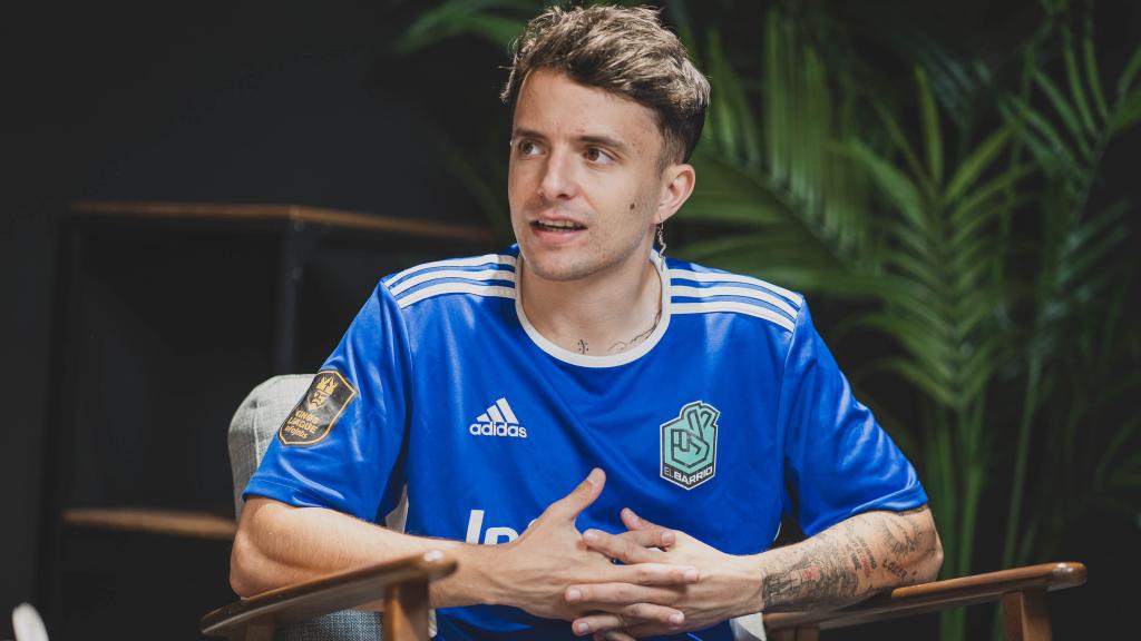 Adri Contreras, ganador de la Kings League, en una entrevista con EL ESPAÑOL.