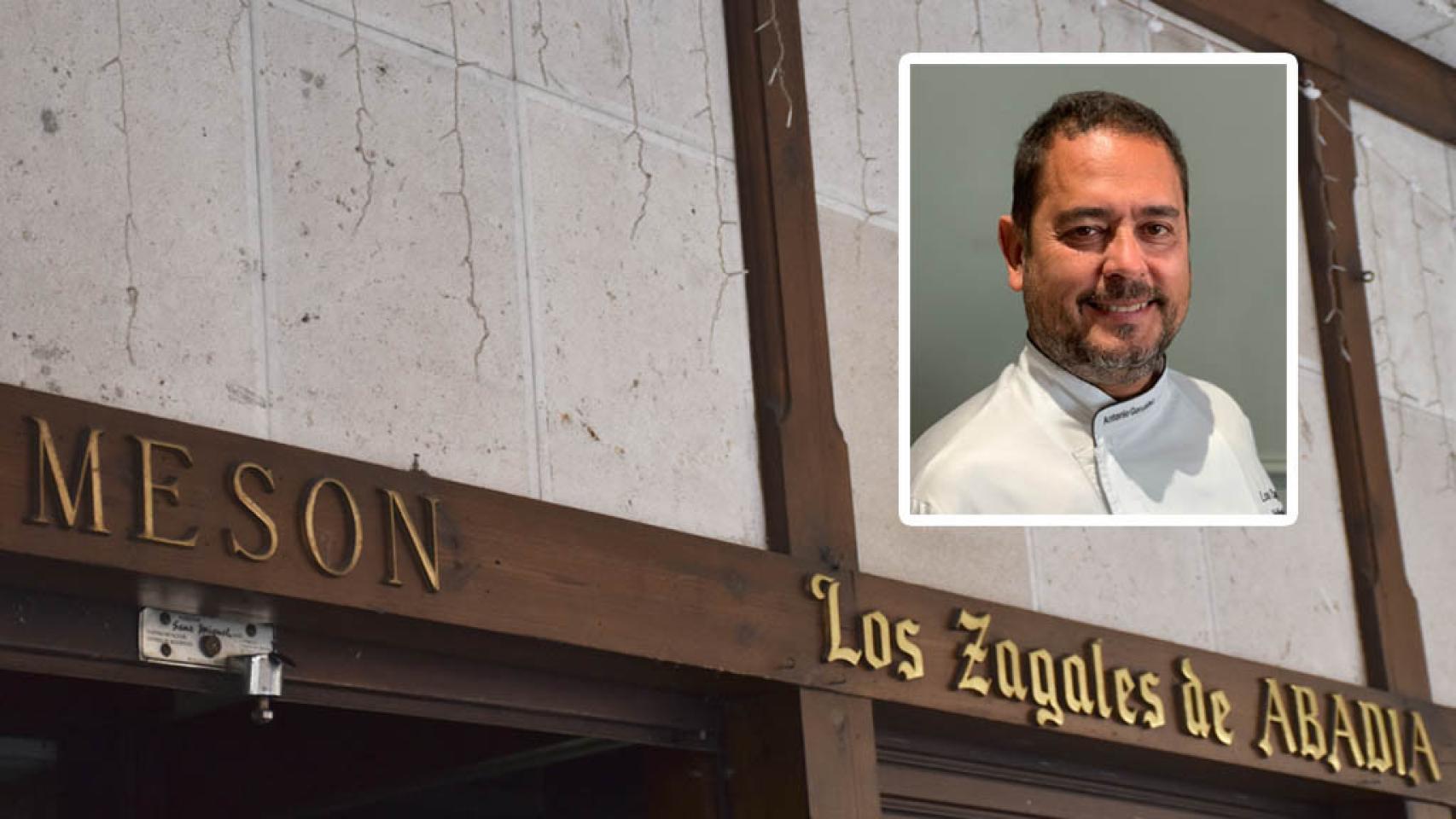 Mesón Los Zagales y Toño, su dueño