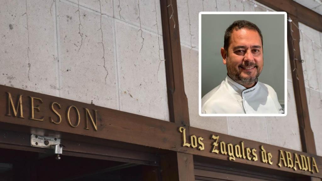 Mesón Los Zagales y Toño, su dueño