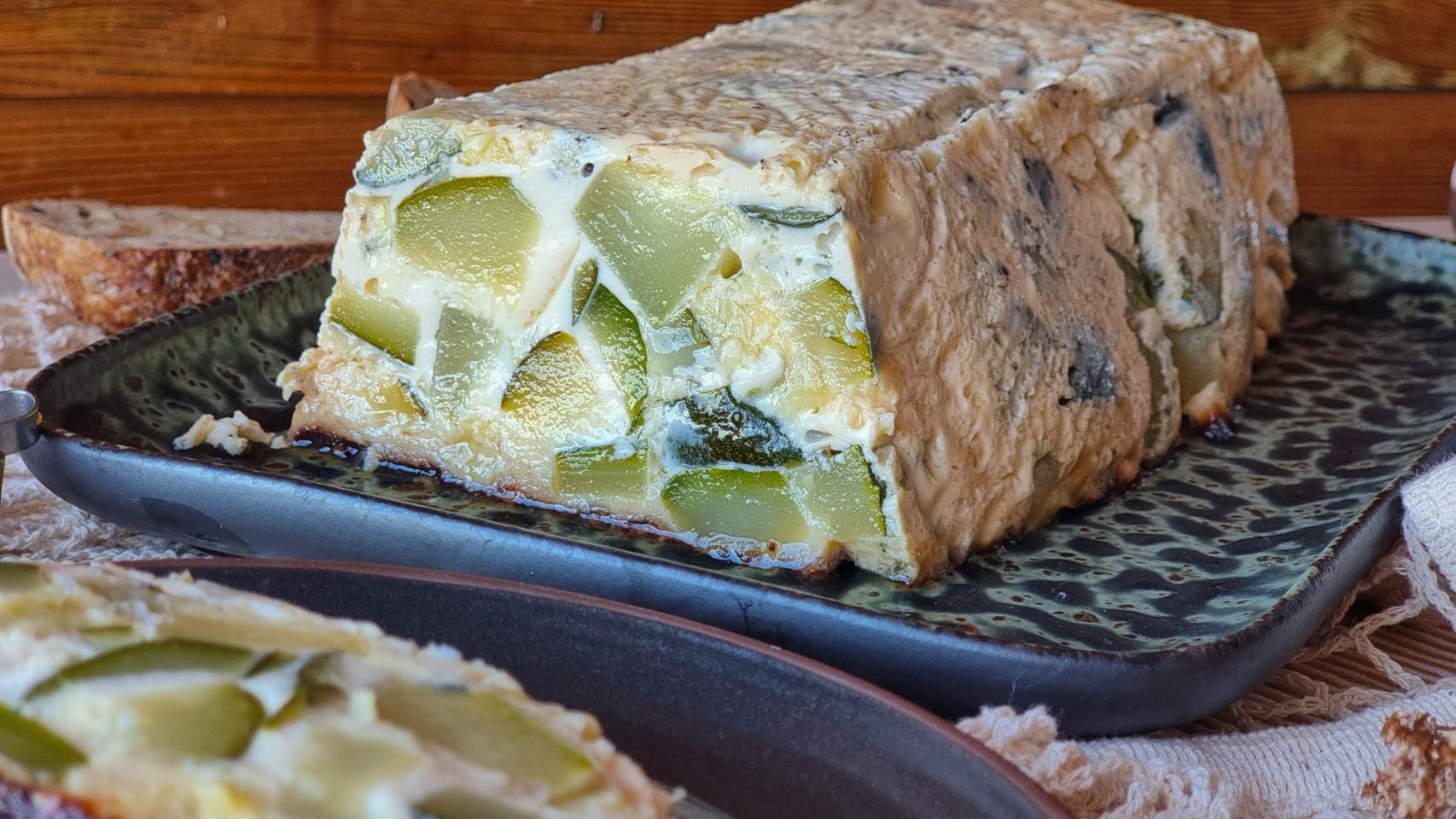 Pastel de calabacines gratinados, una receta rápida y barata para toda la familia