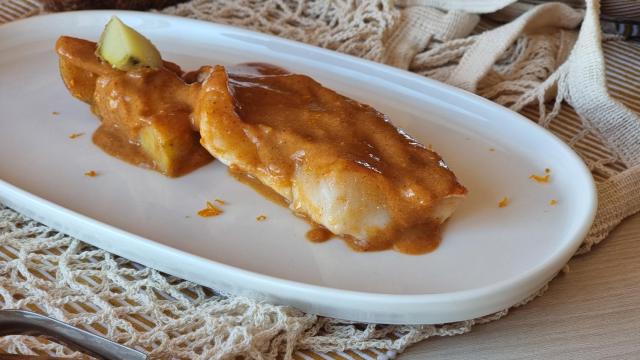 Pescado al pimentón, una receta española con gallineta