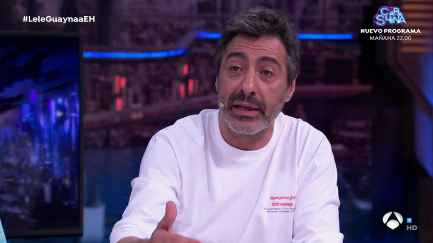 Juan del Val, en El Hormiguero.