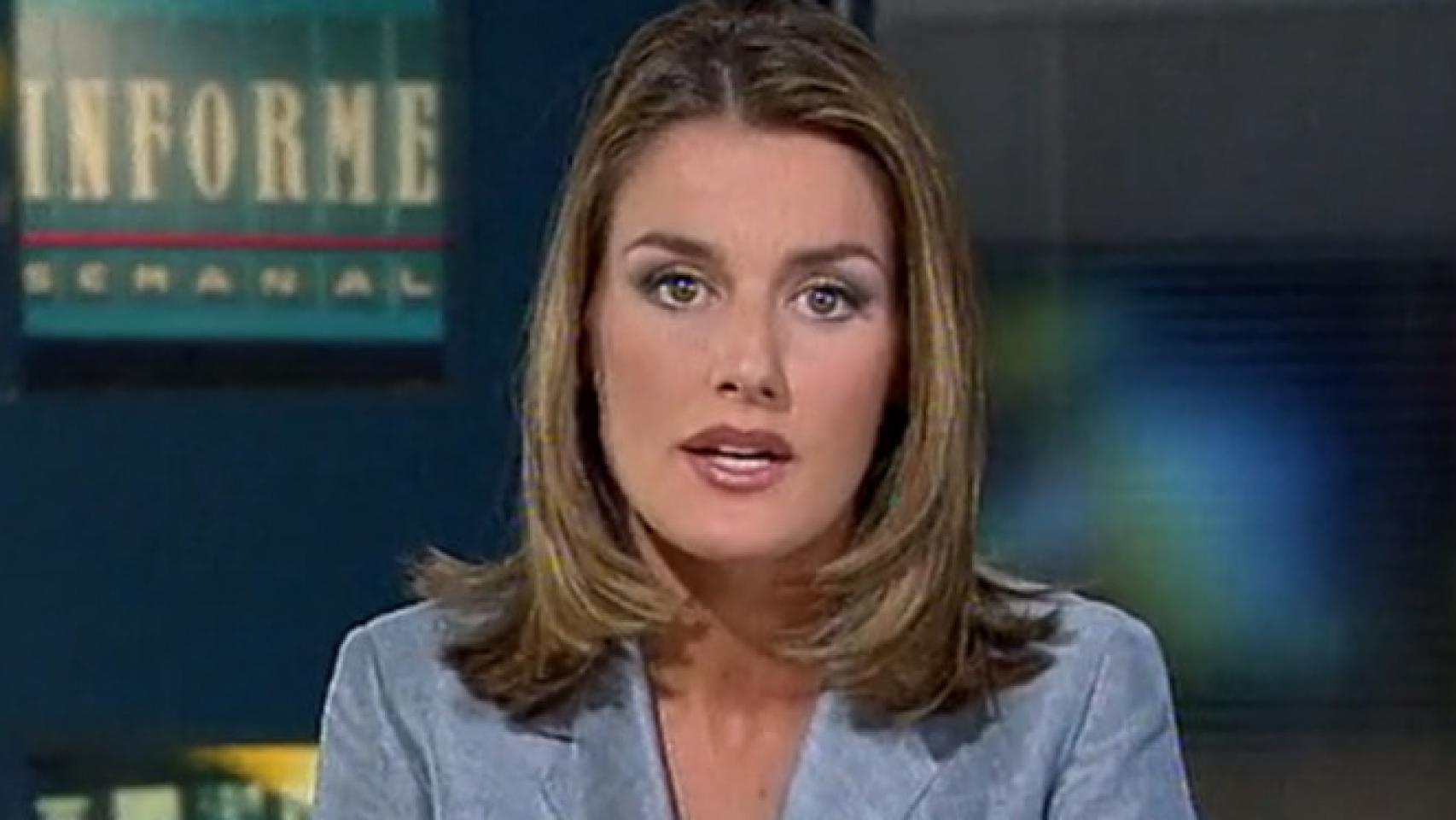 La reina Letizia en 'Informe Semanal'.