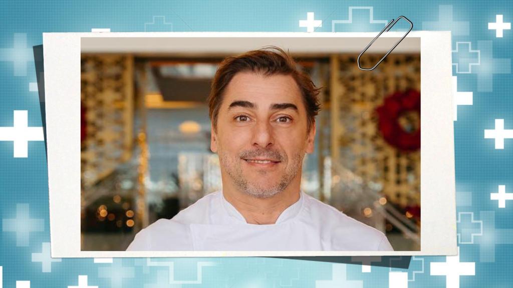 El chef Jordi Roca en un montaje de El Español.