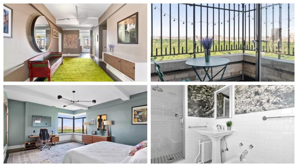 Vistas de la vivienda vendida por el actor David Duchovny en Nueva York.