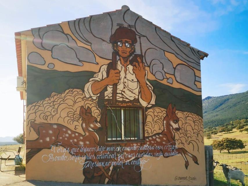 La ruta literaria de 'Enjambre' se estrena en Anchuras.