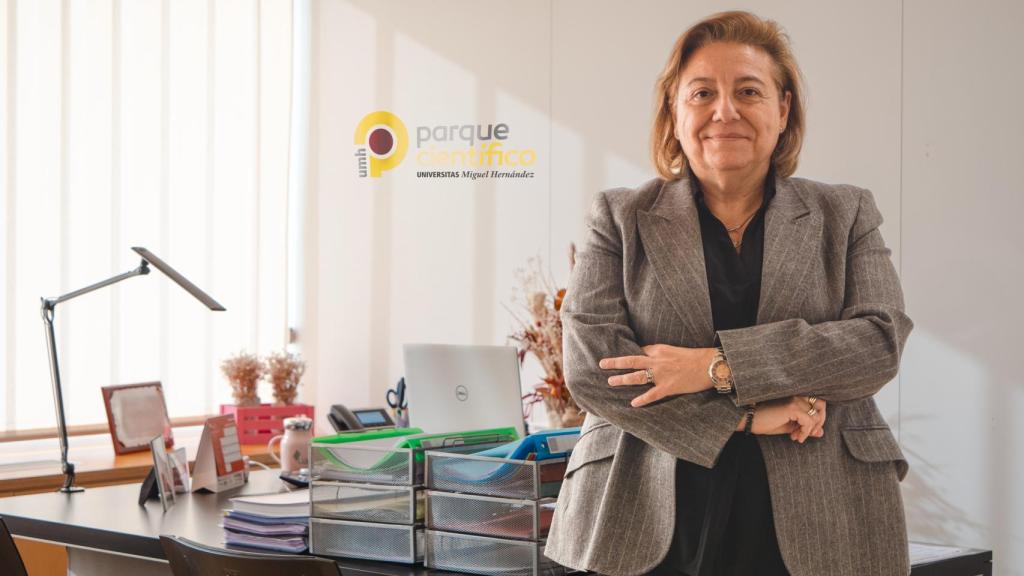 Tonia Salinas, directora-gerente del Parque Científico de la UMH.