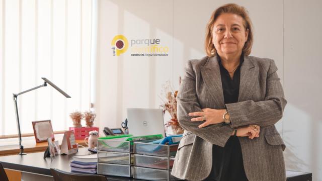 Tonia Salinas, directora-gerente del Parque Científico de la UMH.