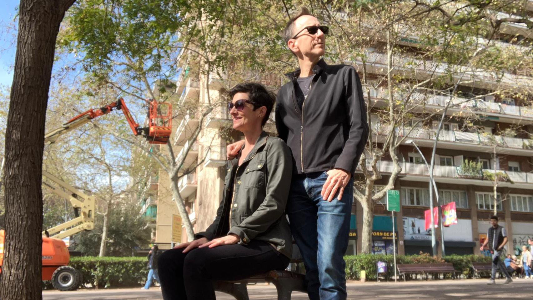 James y Louise, nuevos vecinos de Barcelona