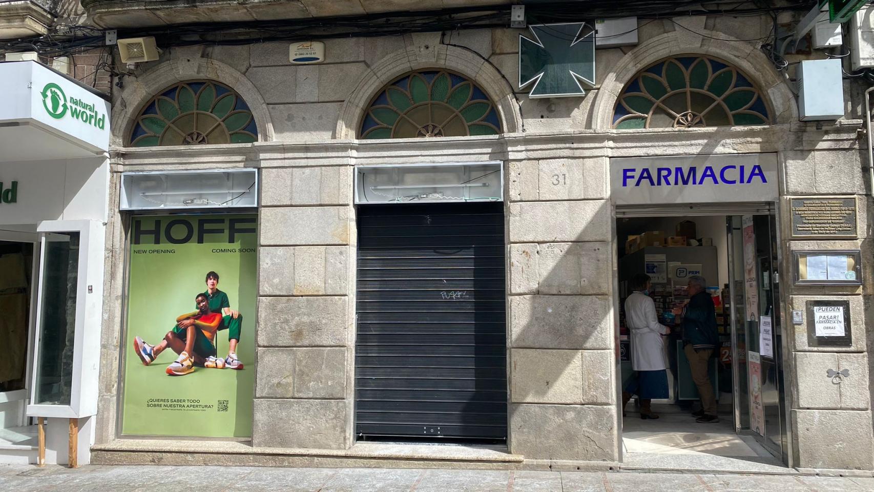 Imagen de archivo de una farmacia en Vigo